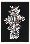 JEAN DUBUFFET Présences Fugaces.